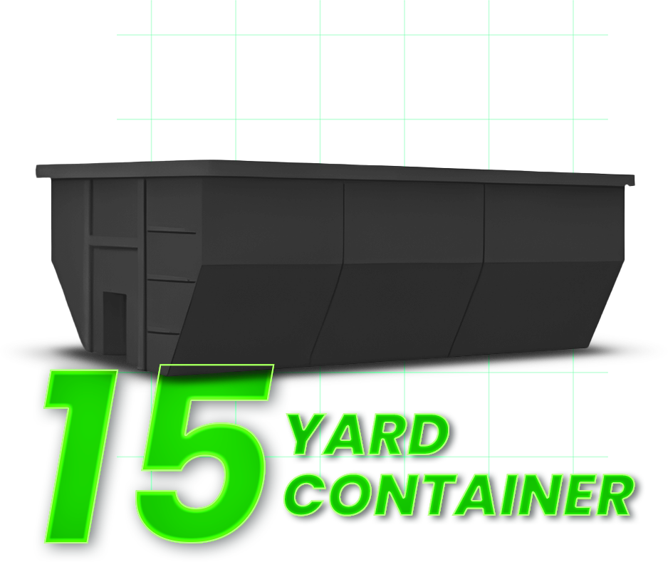15 Cubic Yards Dumpster Rental